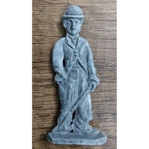 Old Lead Home Cast Figure Charlie Chaplin Silent Film Movie Character B11